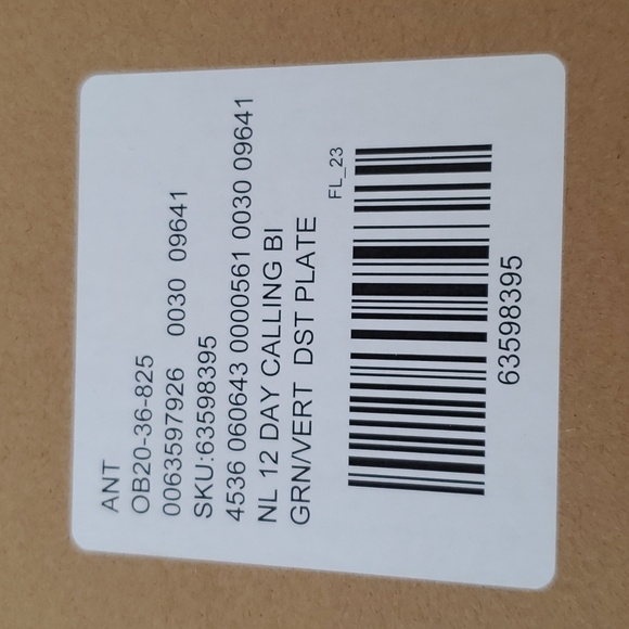 Anthropologie x Nathalie Lete 12 Days of Christmas Plate- 4 Calling Birds - Picture 8 of 8